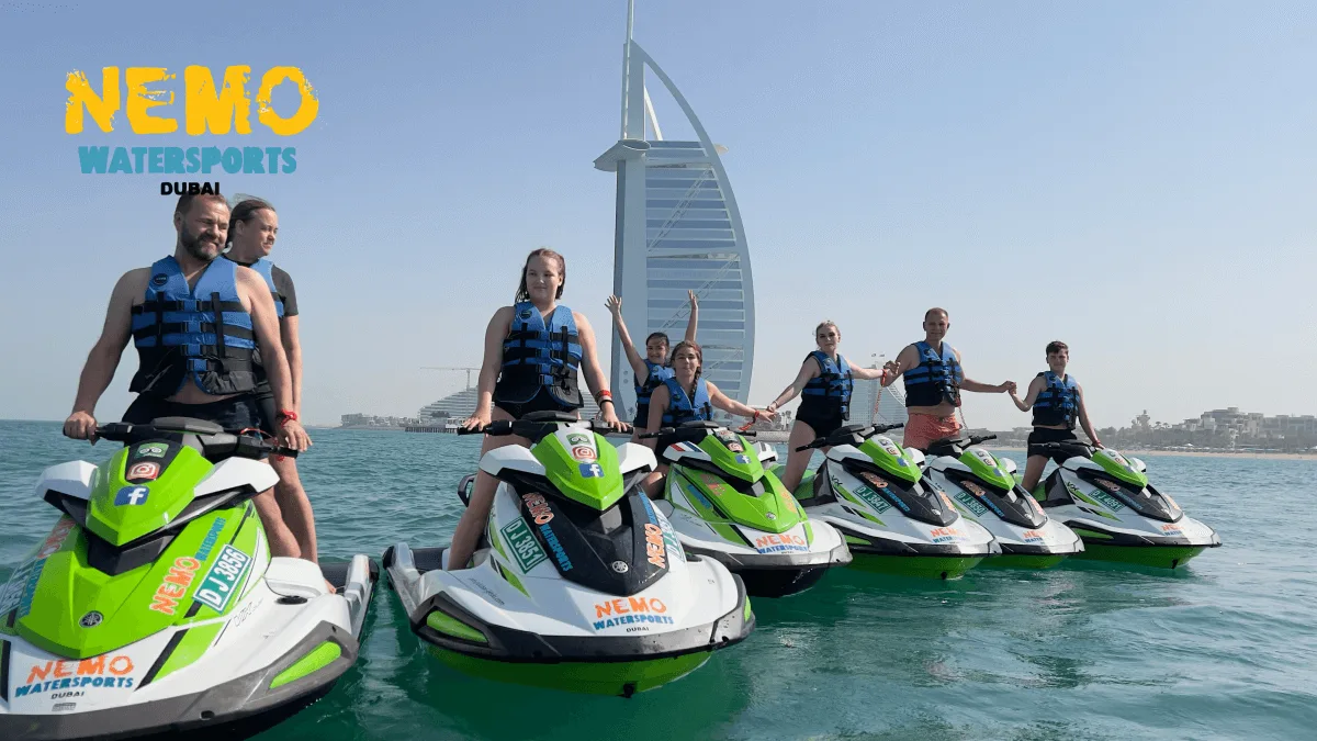 Nemo WaterSports Jet Ski Dubai, Parasailing & Flyboard