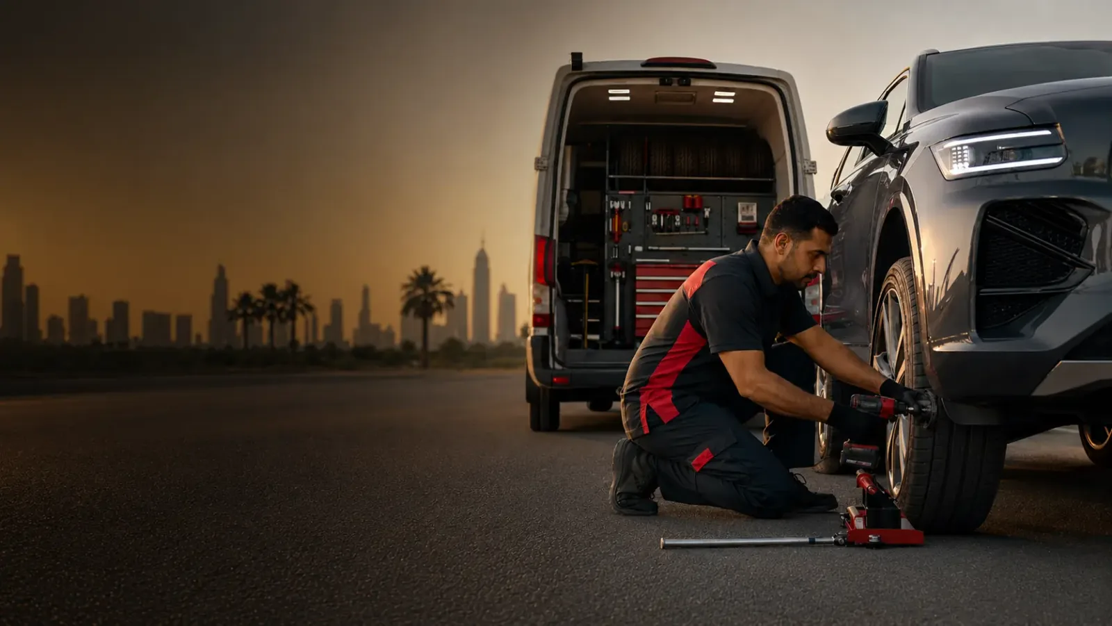 Tyre & Battery Fix and Repair & Tyre & Battery Change