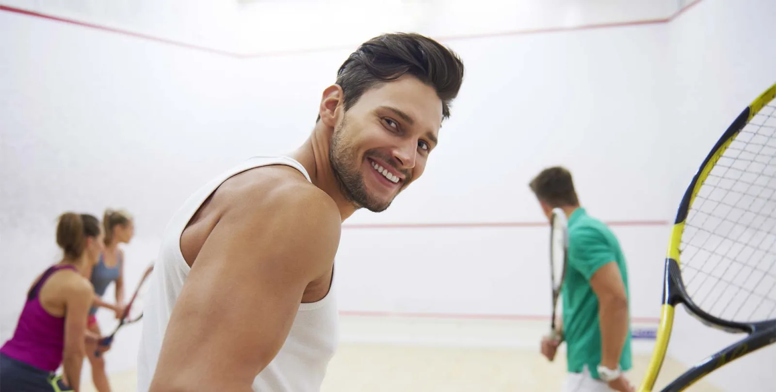 Bounce Squash Court at Mercure Dubai Barsha Heights