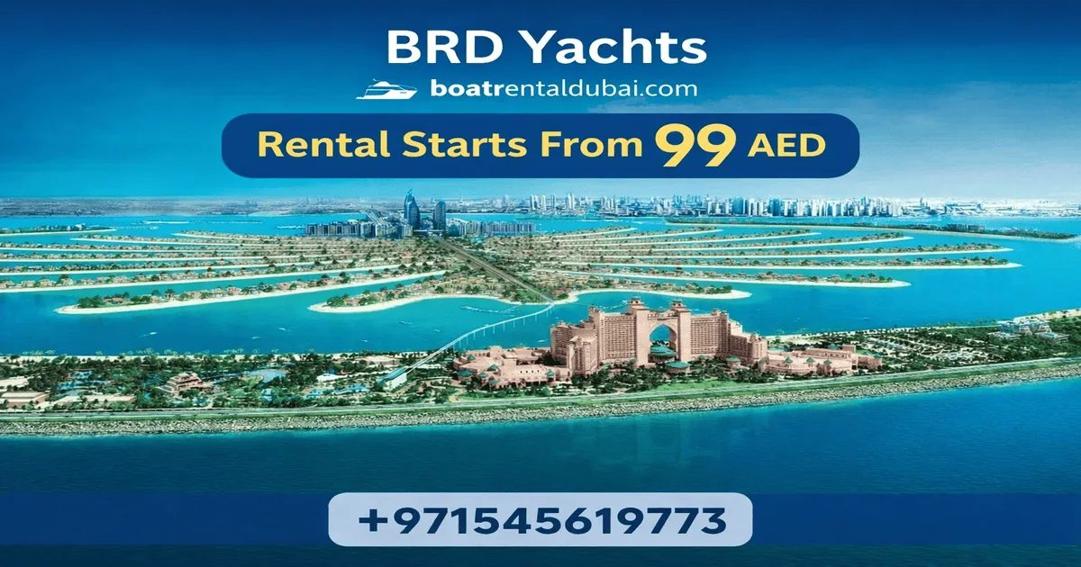 BRD Yachts | Boat Rental Dubai Marina | Dubai Yacht Tour