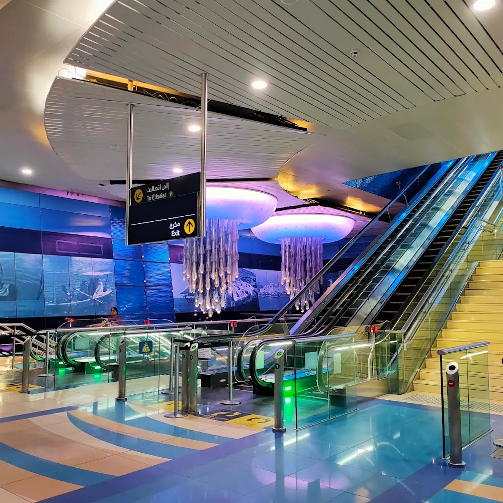 Burjuman Metro Station