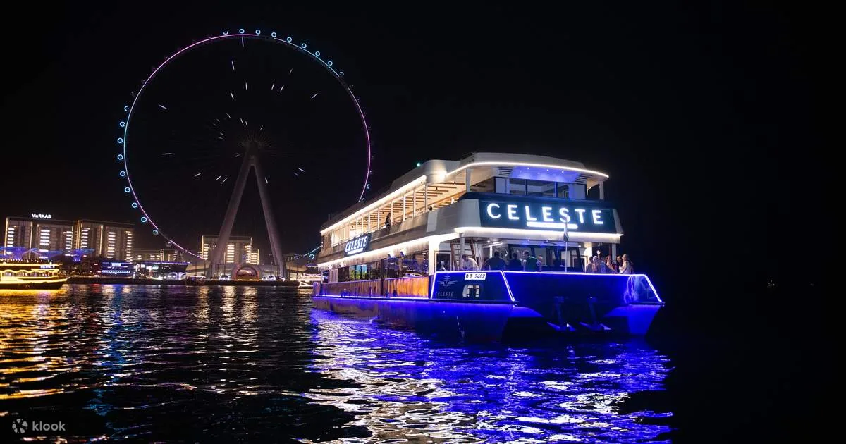 Luxury Dinner Cruise Dubai Marina - Celeste