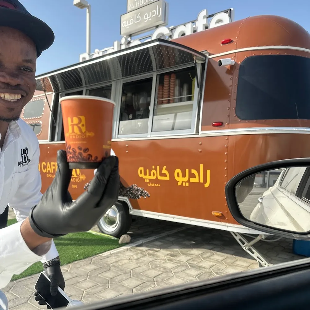 Radio Cafe Bani Yas Al Rdoum ADNOC Food Truck