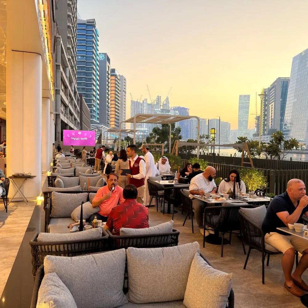 Amoo Restaurant & Cafe - Best Shisha Lounge in Business Bay