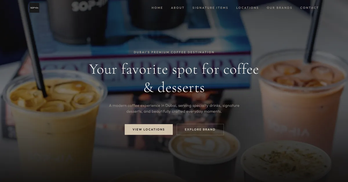 Sophia cafe