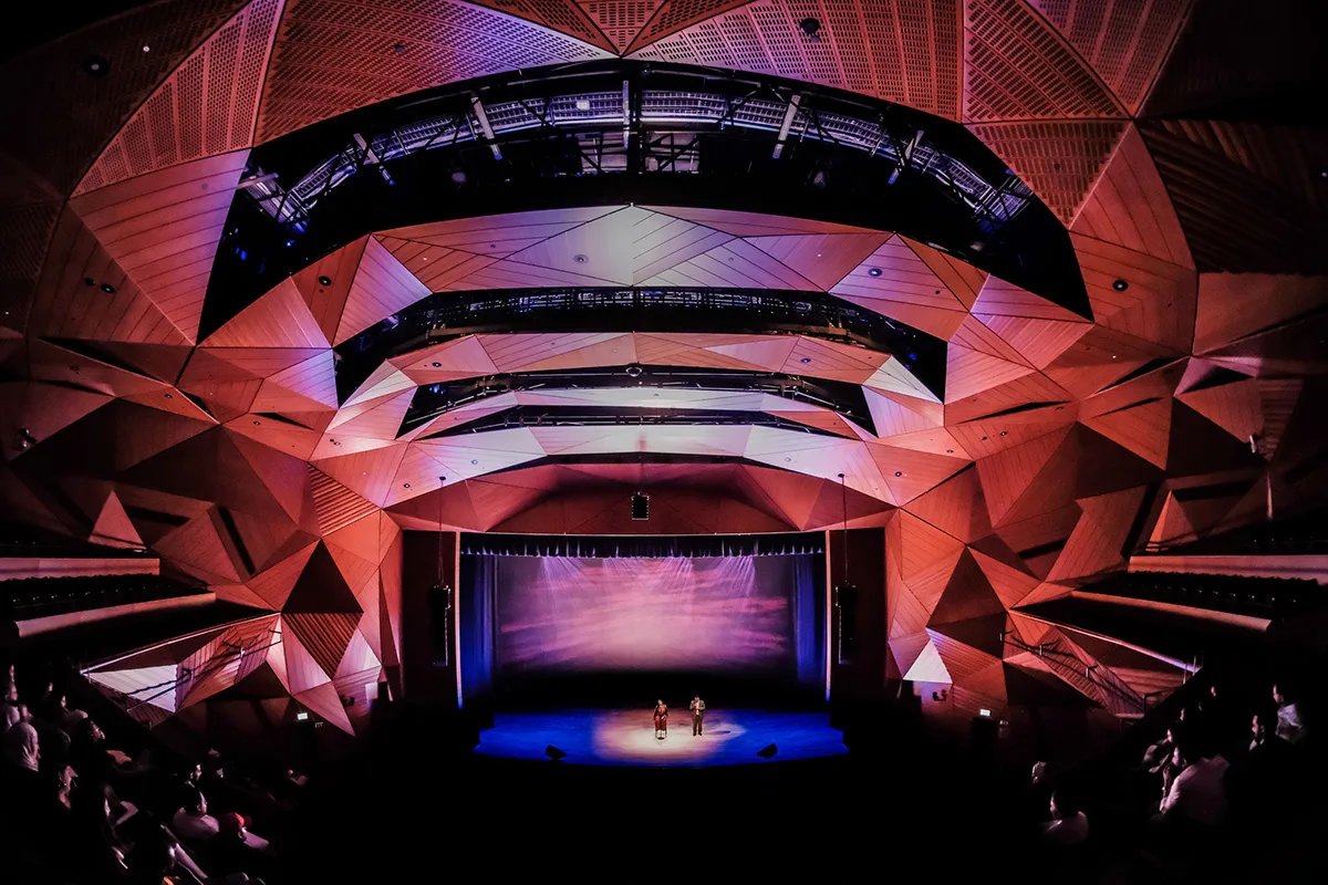 East Plaza, The Arts Center at NYU Adbu Dhabi