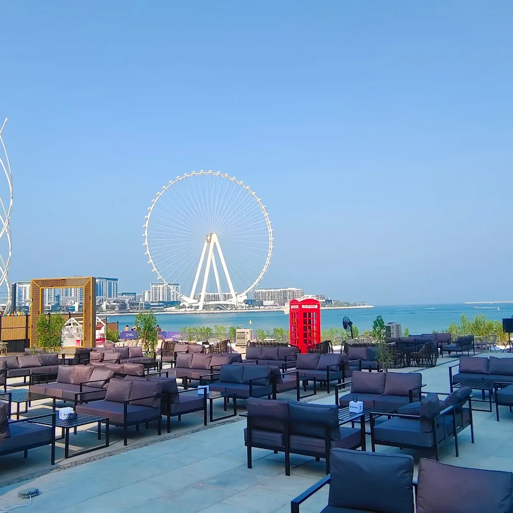 Empire Lounge Cafe JBR Biggest Screen Football Experience