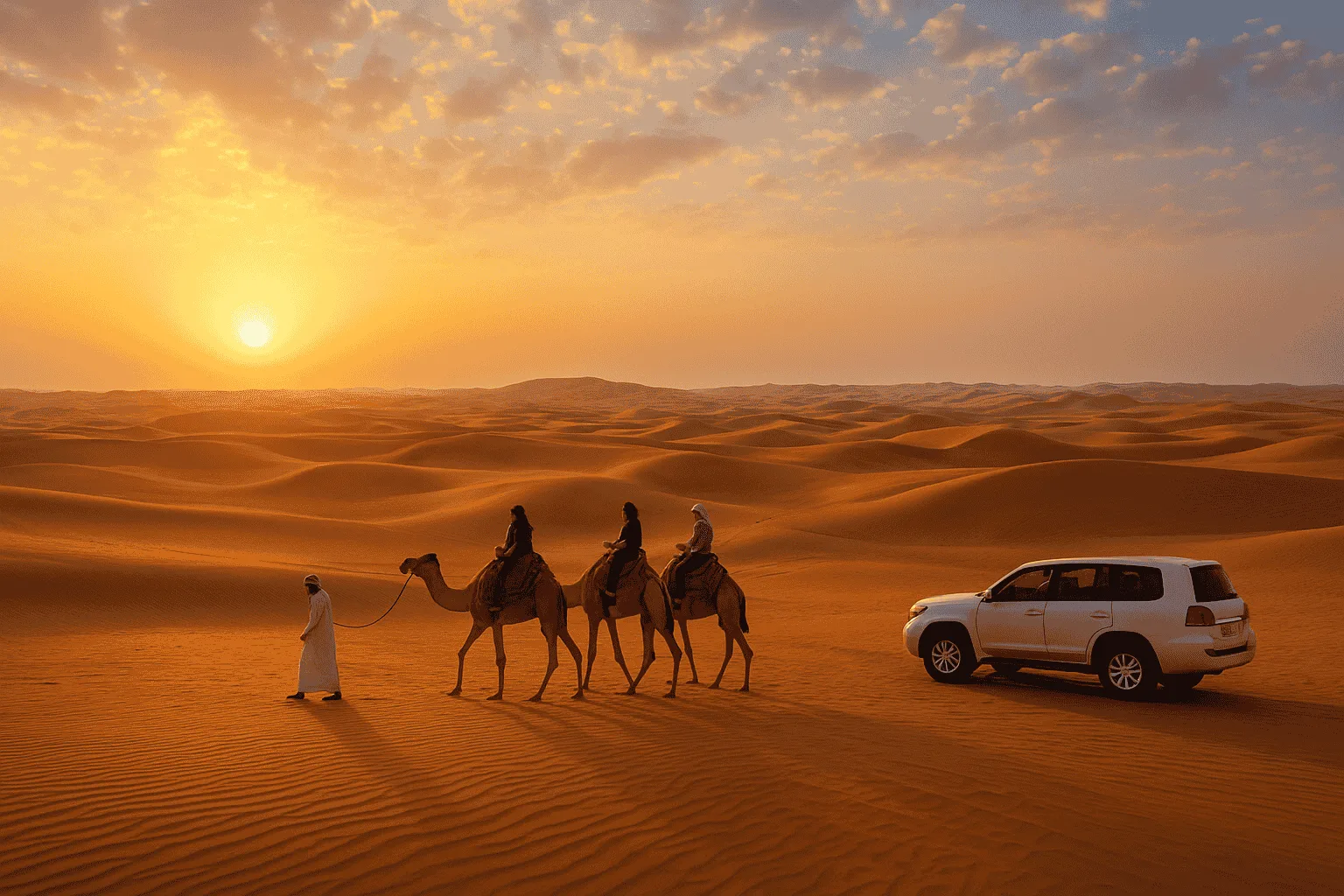 Morning Desert Safari Dubai - VIP ATV Quad Bike - Royal Desert Tours LLC
