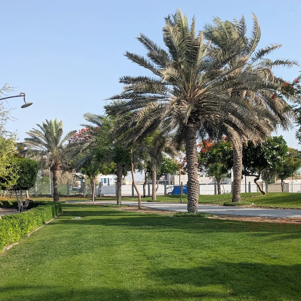 Al Quoz Pond Park gate 2