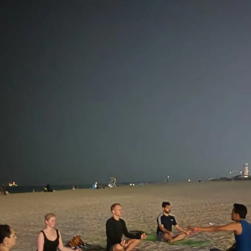 Dubai Beach Longevity Yoga