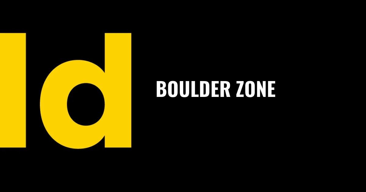 Boulder Zone