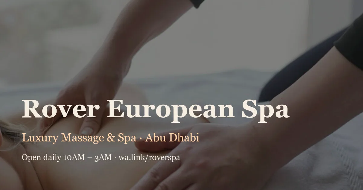 Rover Spa | European Russian Massage Center
