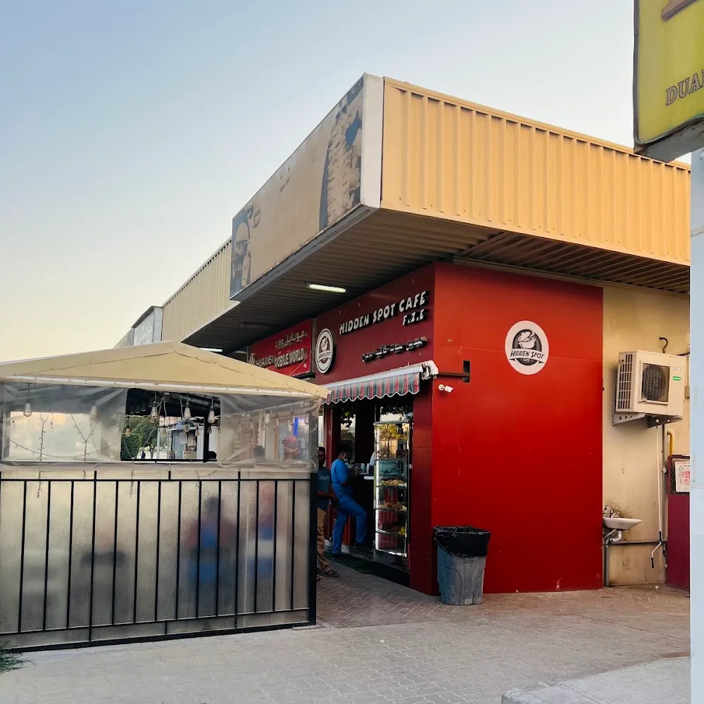 Hidden spot cafe